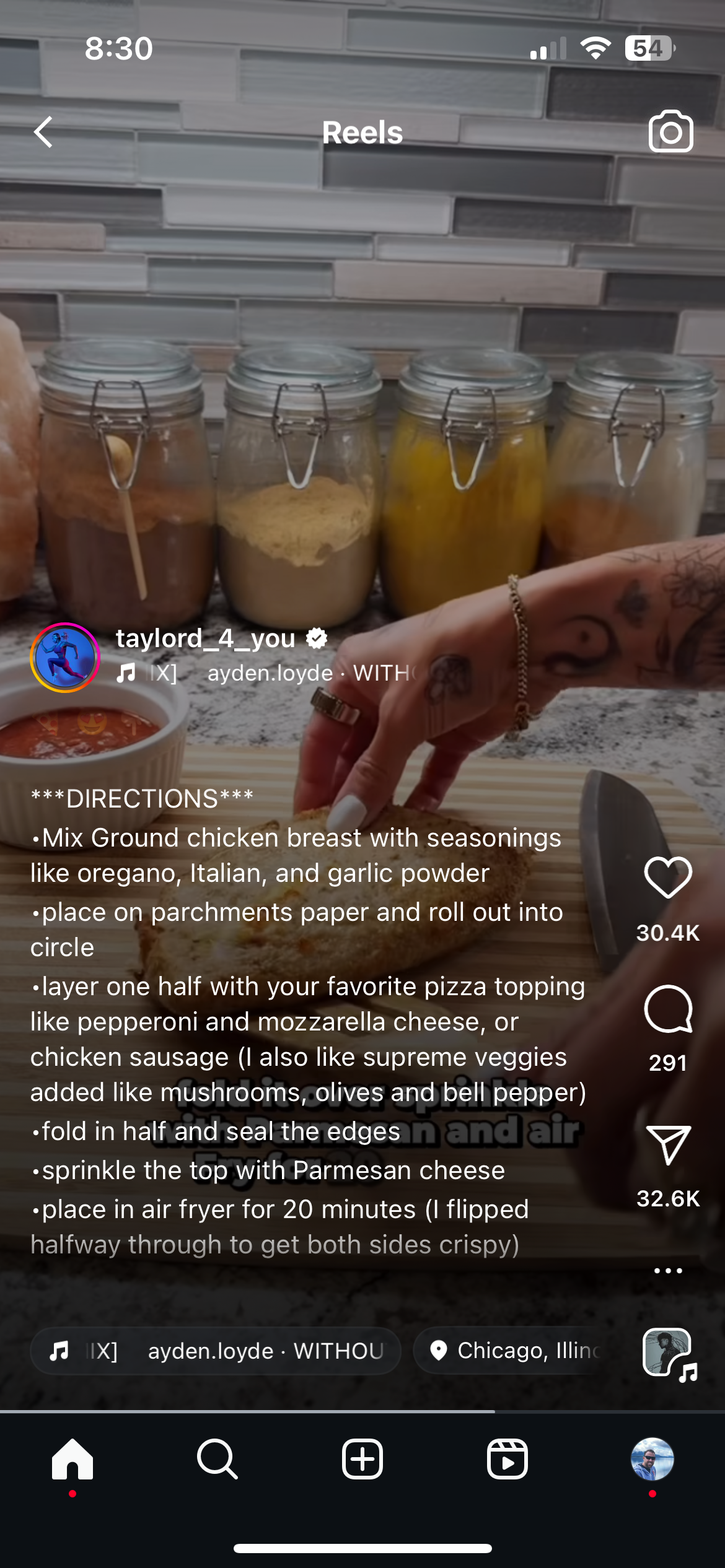 ground-chicken-calzone