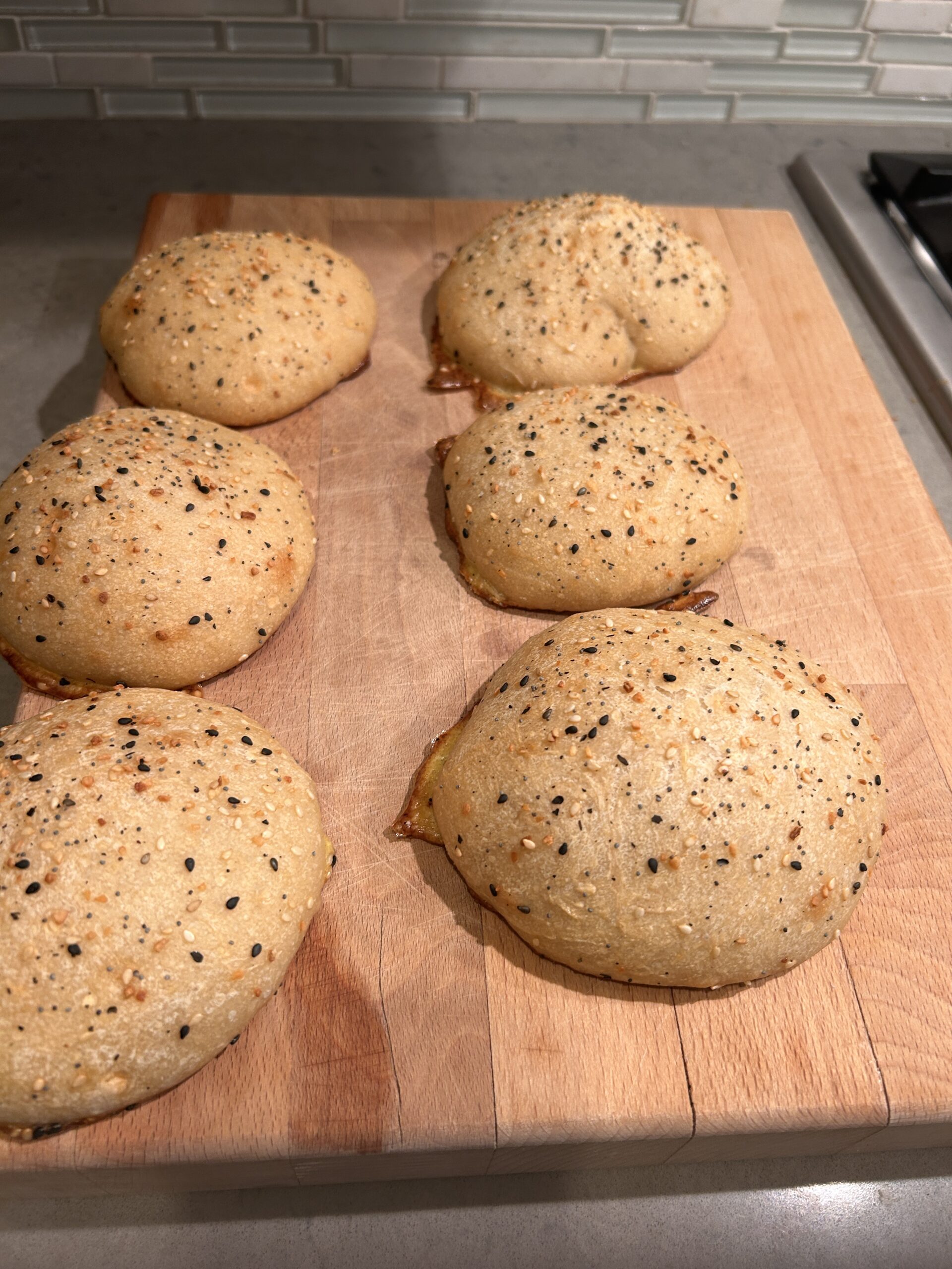 homemade-sourdough-hamburger-buns